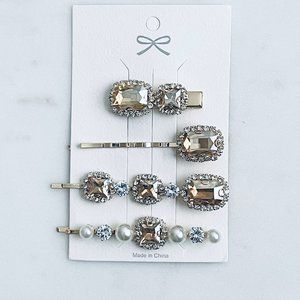 Fancy Hair Pins and Clip Set